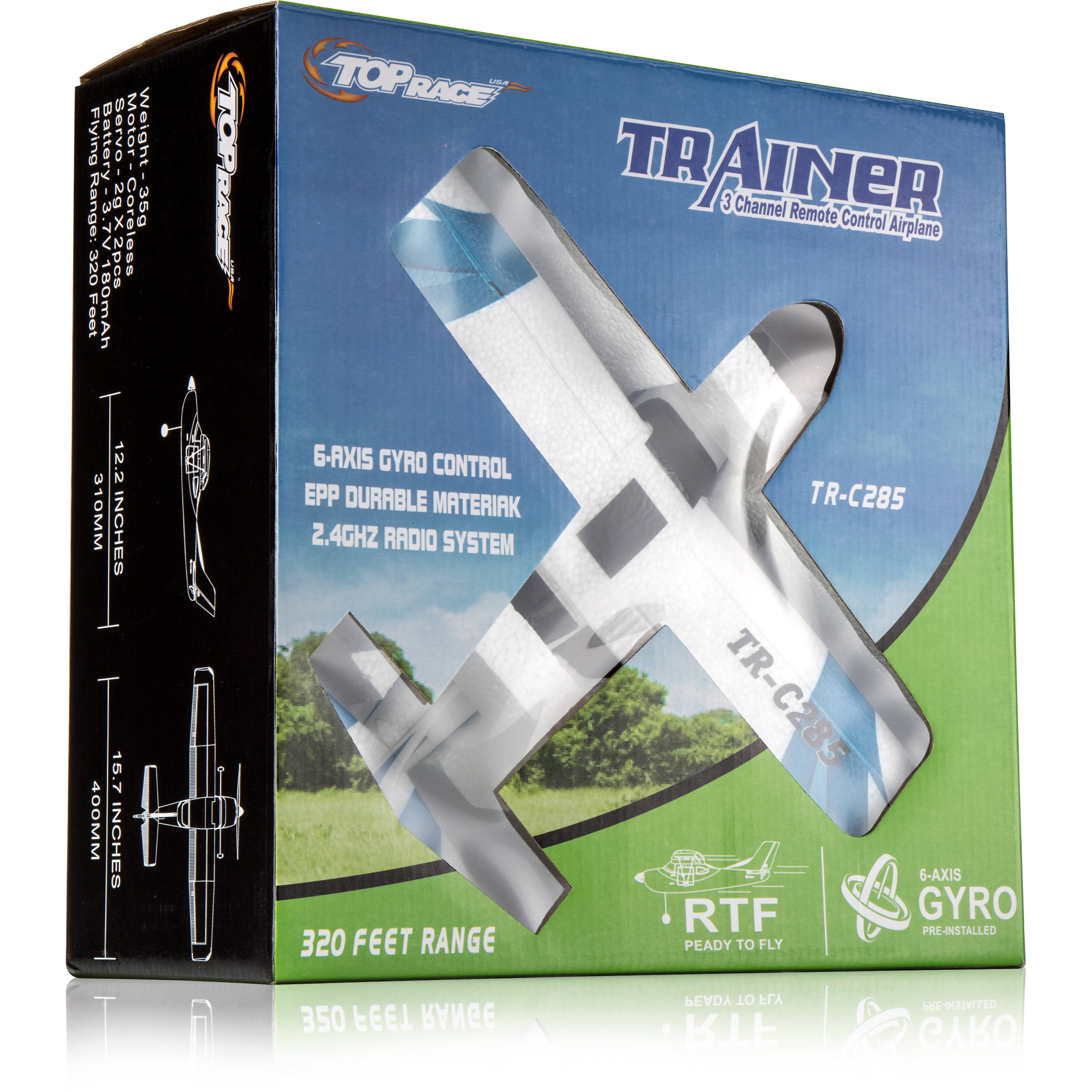 top race remote control airplane