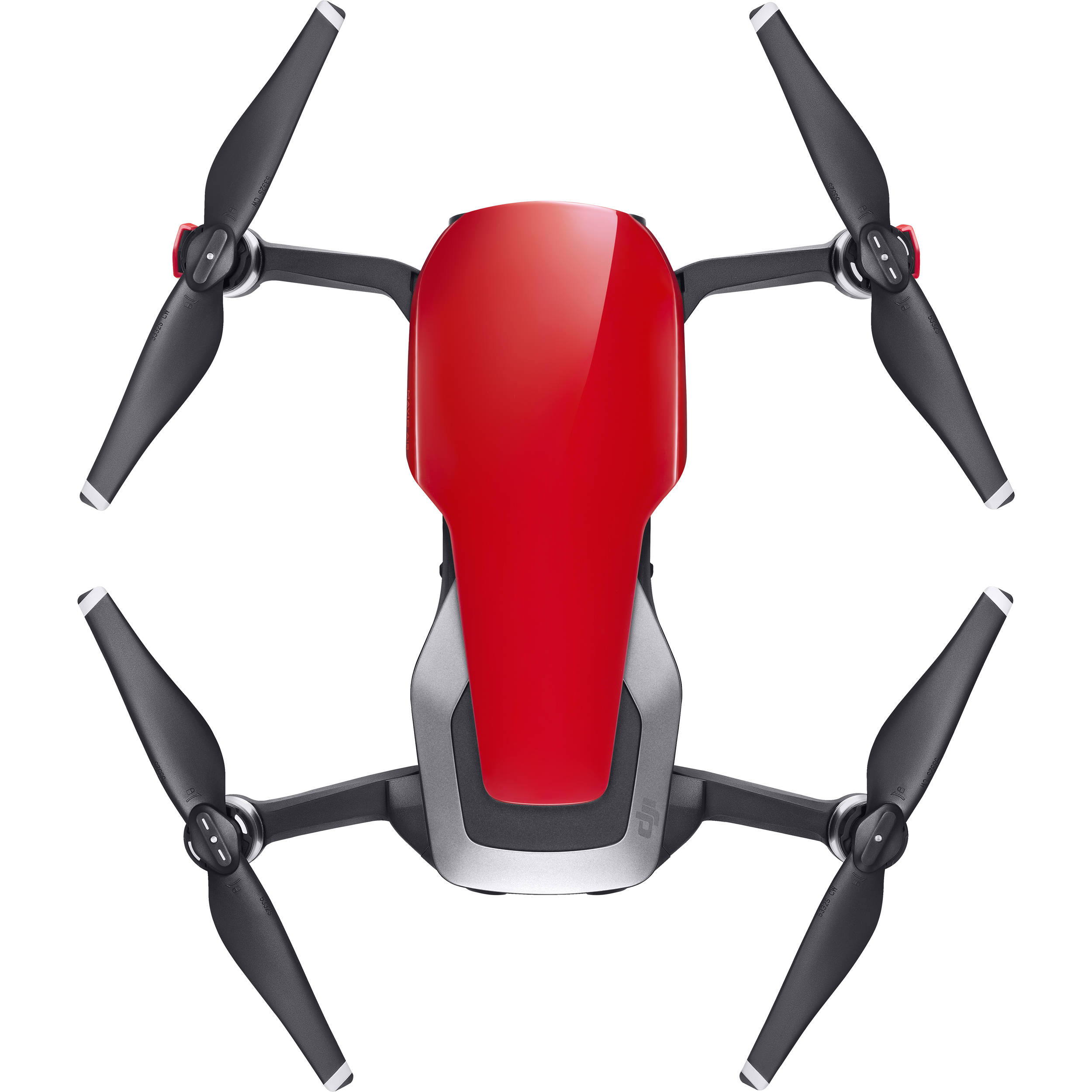 dji mavic air red aerial camera drone