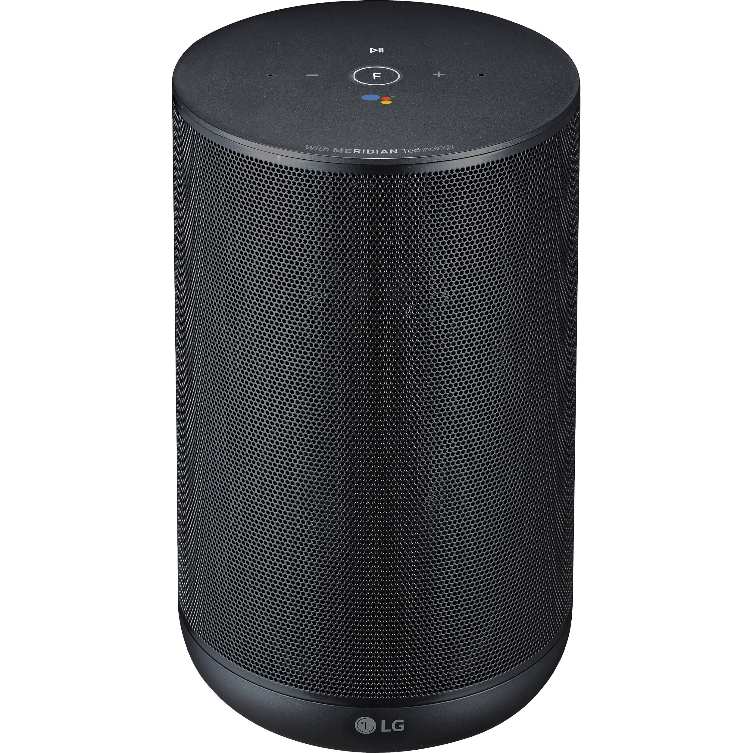 lg wk7 thinq smart speaker with google assistant