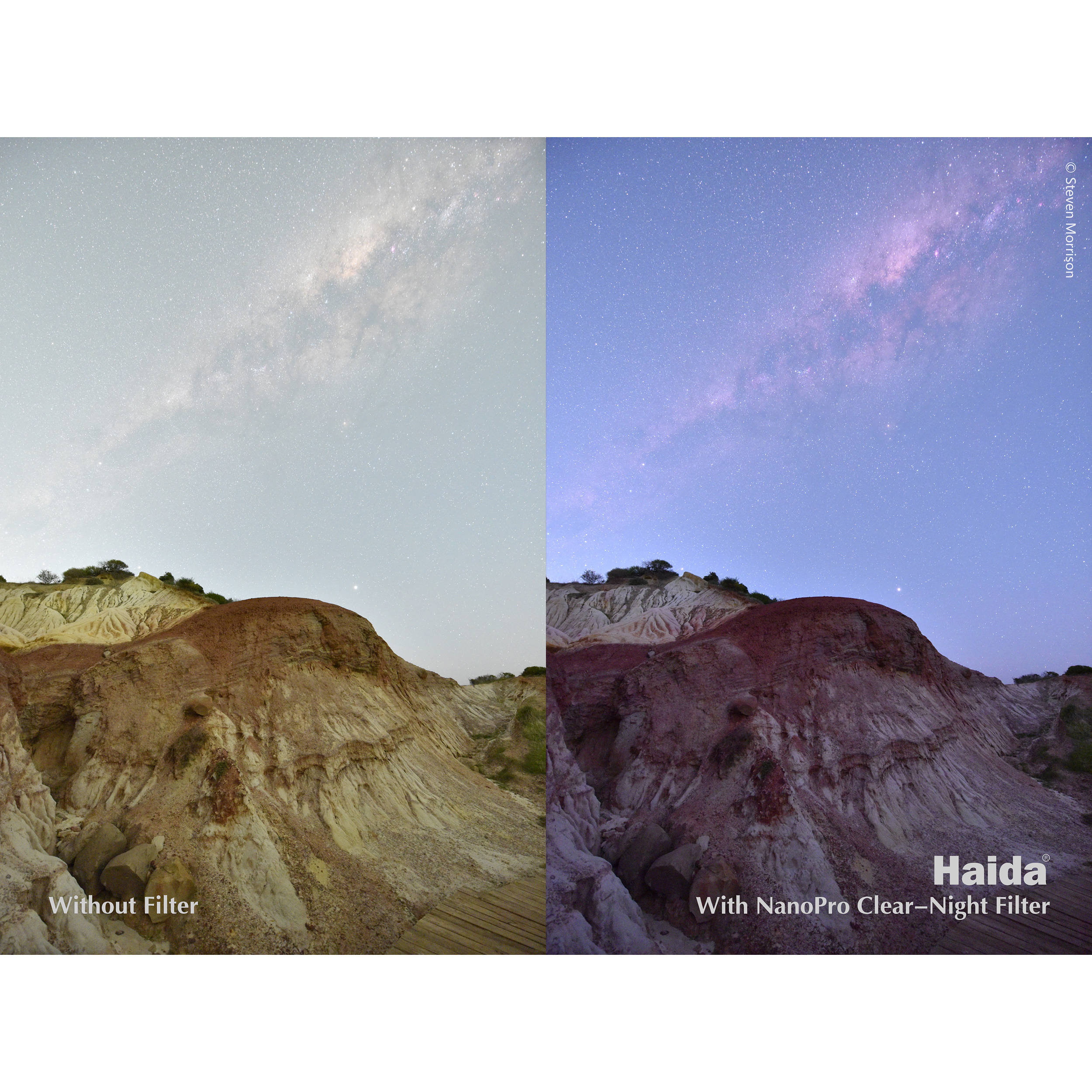 Haida Clear-Night NanoPro 77mm MC Optical Glass Filter Light Pollution 77