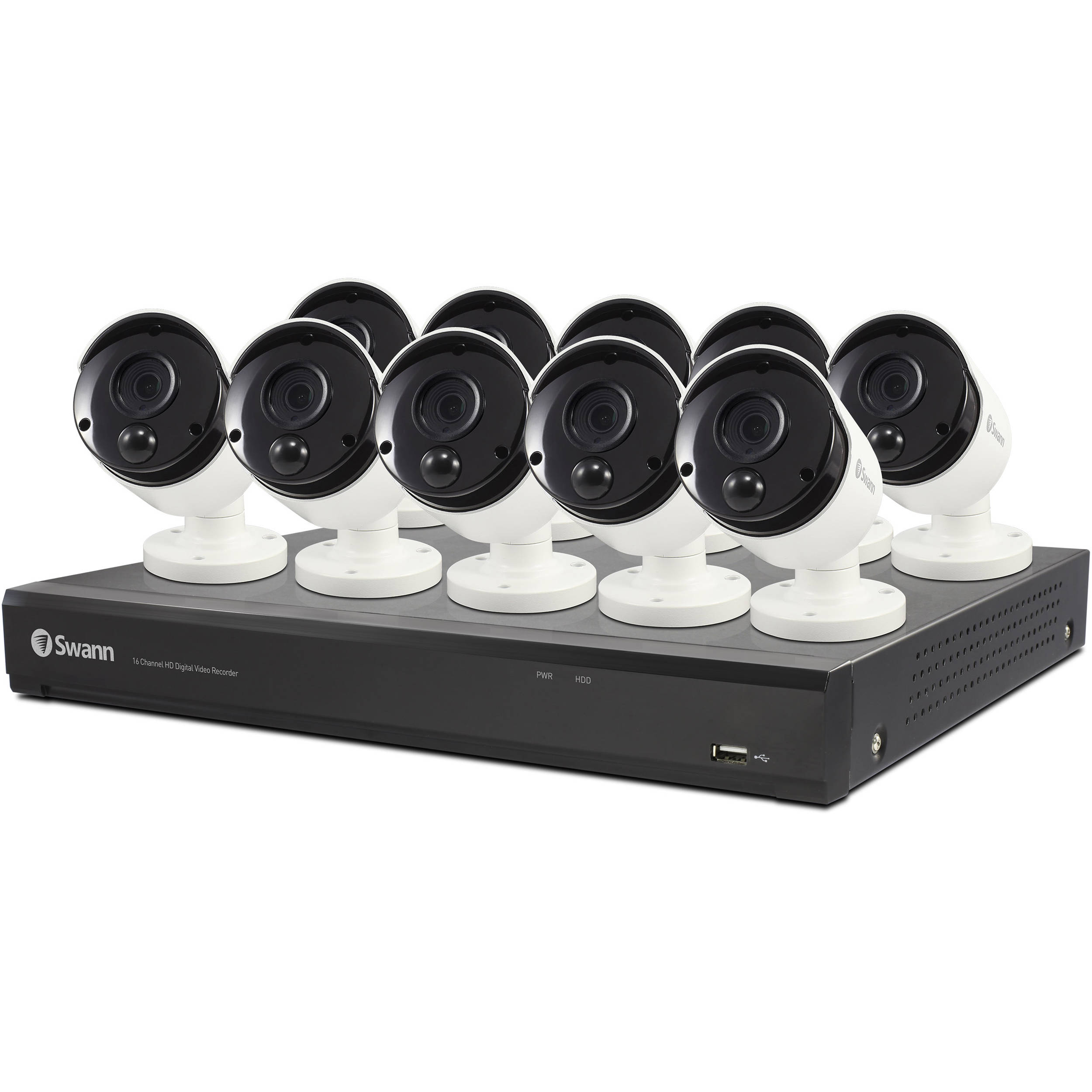 Swann 3K Series 16-Channel 5MP DVR with 