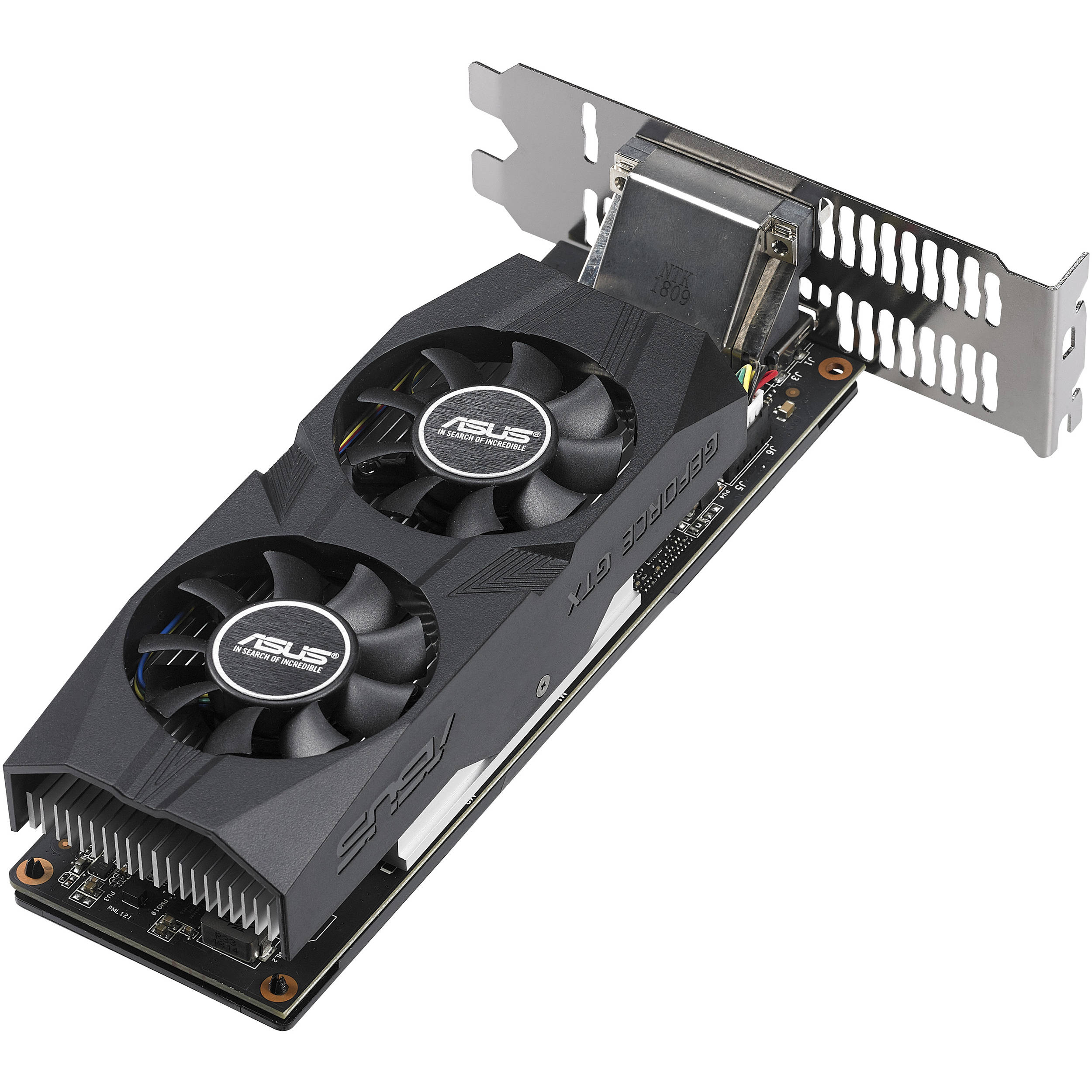 Asus Geforce Gtx 1050 Ti Low Profile Gtx1050ti O4g Lp Brk B H