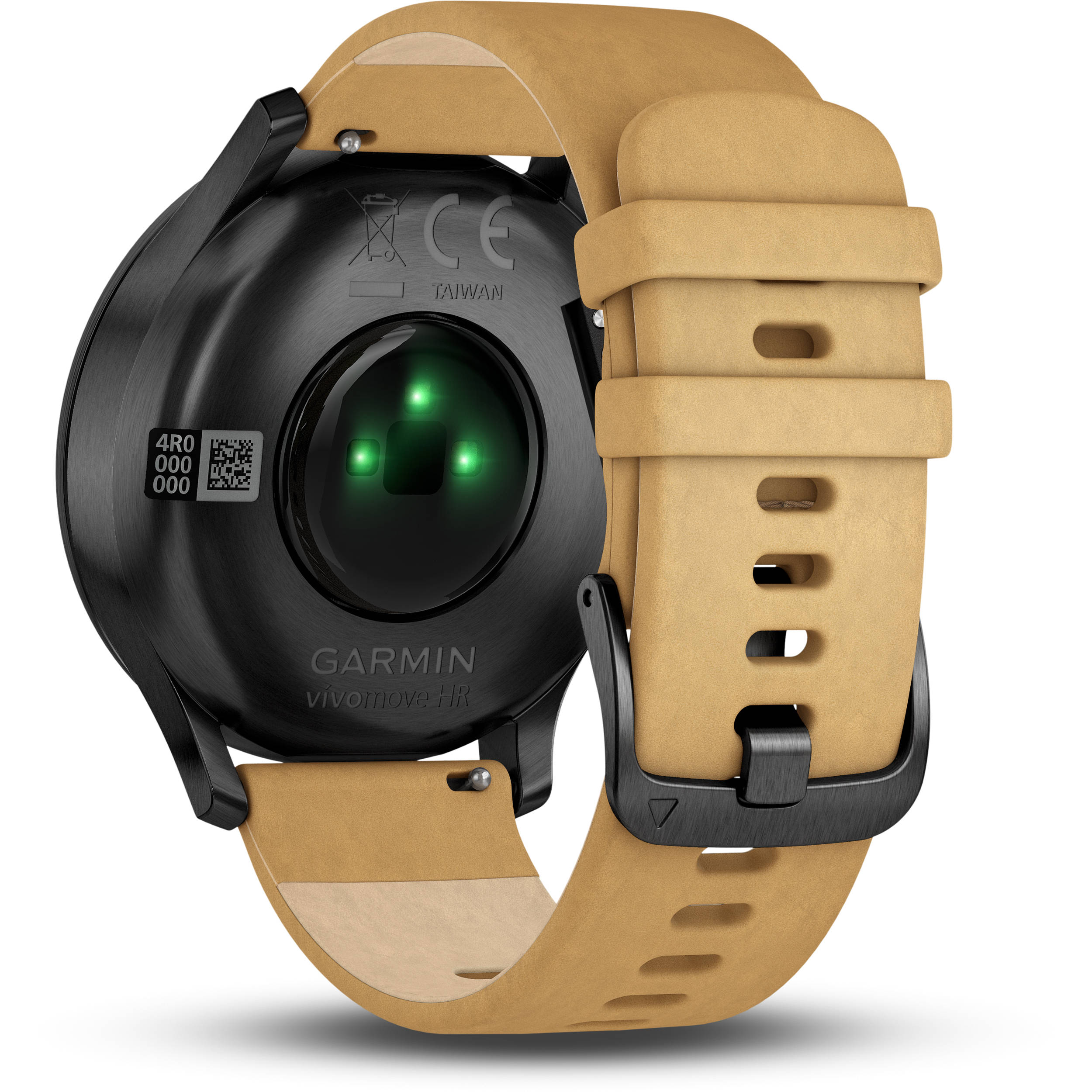 garmin vivomove hr premium black tan