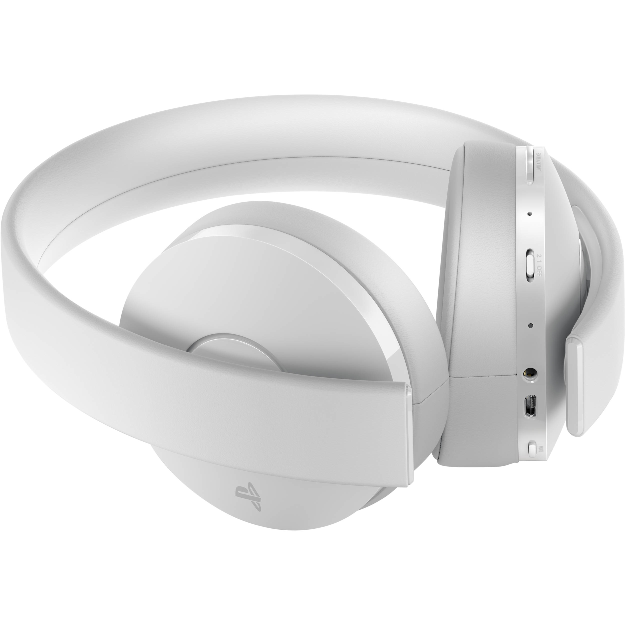 playstation headphones white