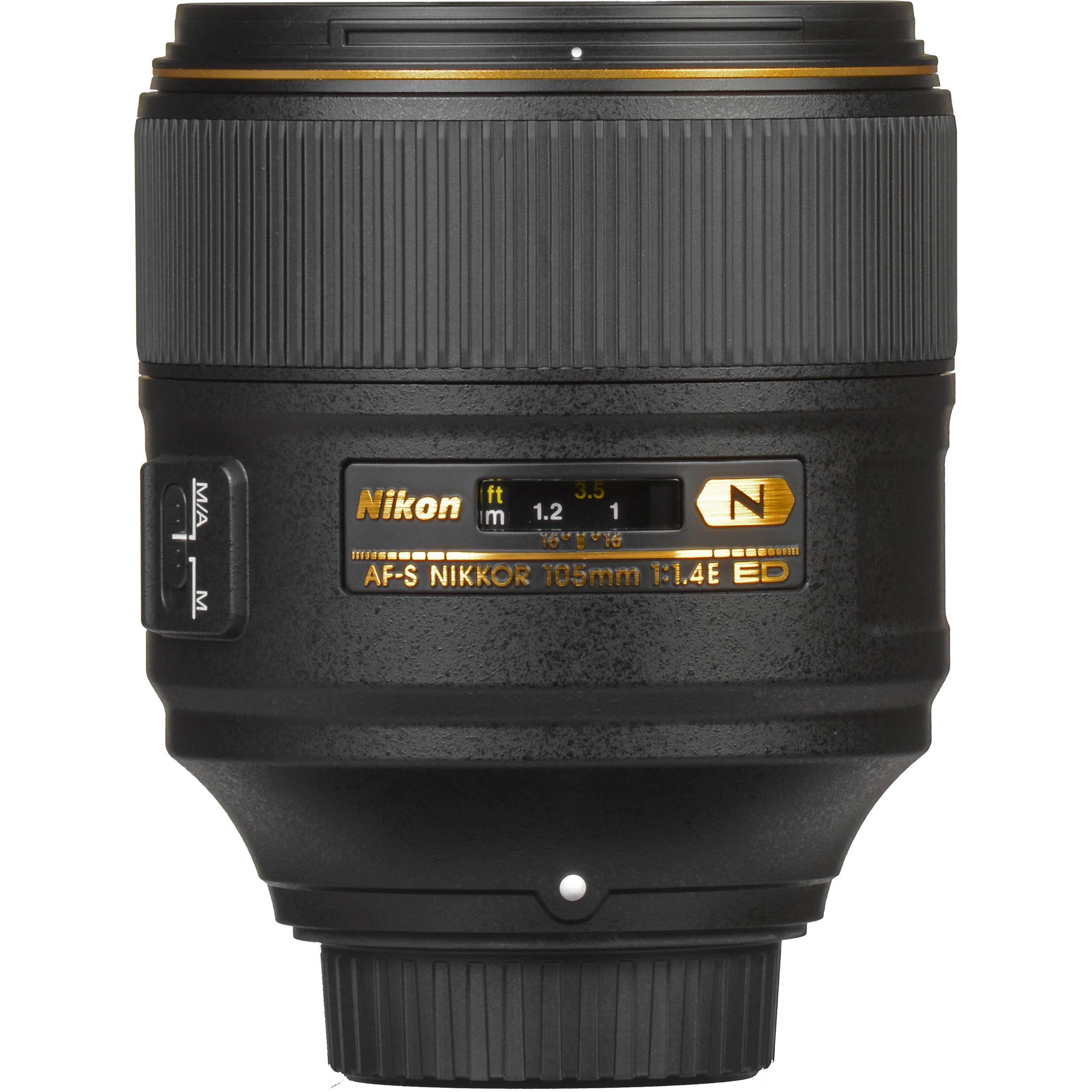 Nikon Af S Nikkor 105mm F 1 4e Ed Lens 064 B H Photo Video