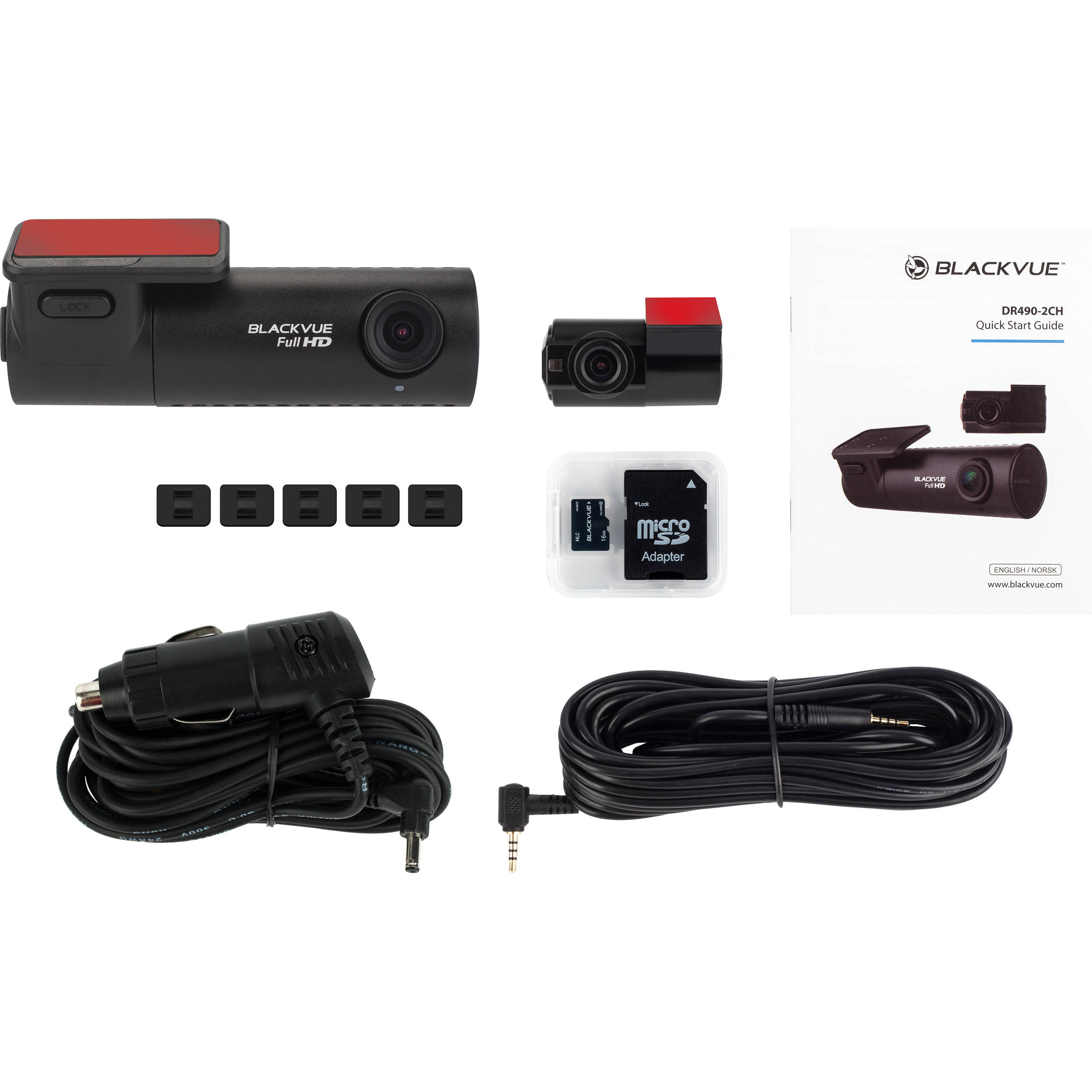 Black Vue Dr490 2ch 2 Channel 1080p Dash Camera Dr490 2ch B H Black Vue Dr490 2ch 2 Channel 1080p Dash Camera Dr490 2ch B H