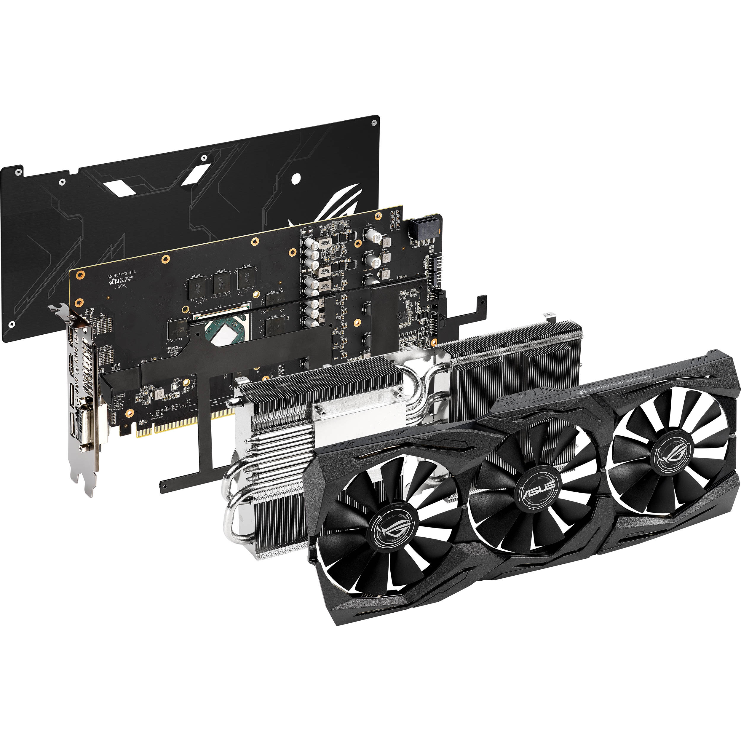 Asus Republic Of Gamers Strix Radeon Rx 590 Gaming Graphics Card