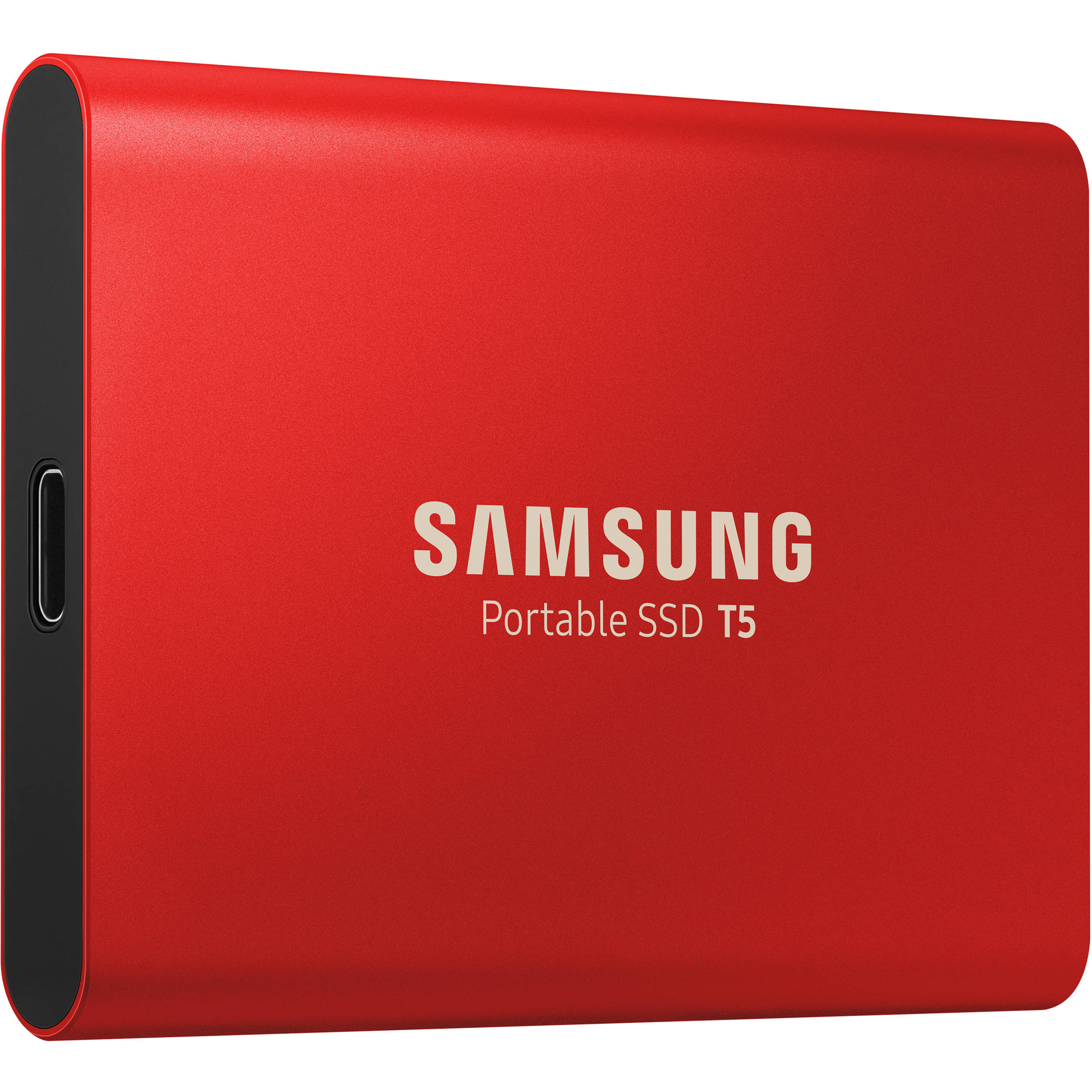 Samsung Solid-State Portable T5 (Red) 1TB Drive