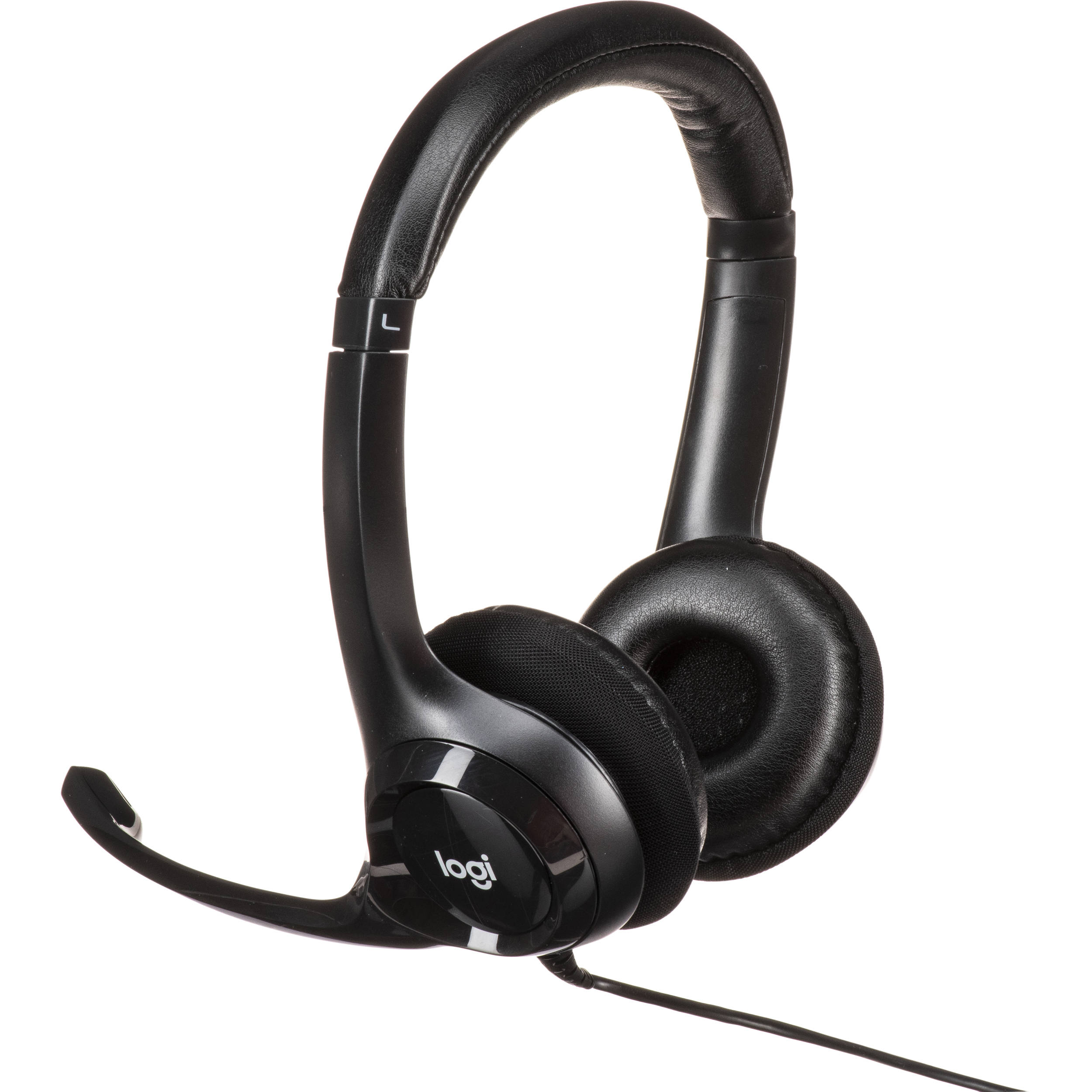 logitech headset with microphone h390