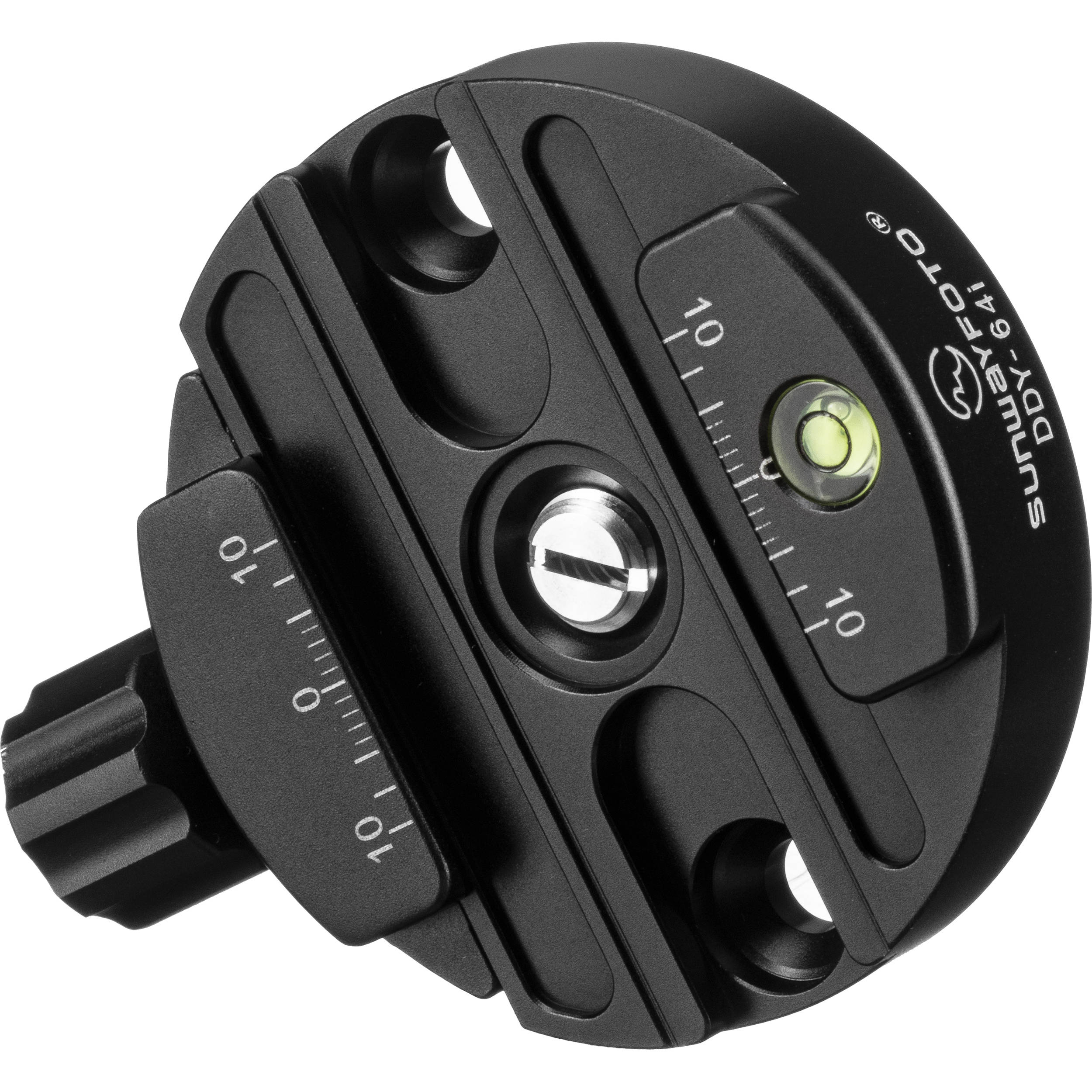 SUNWAYFOTO DDY 64I Quick-Release Clamp Round Black