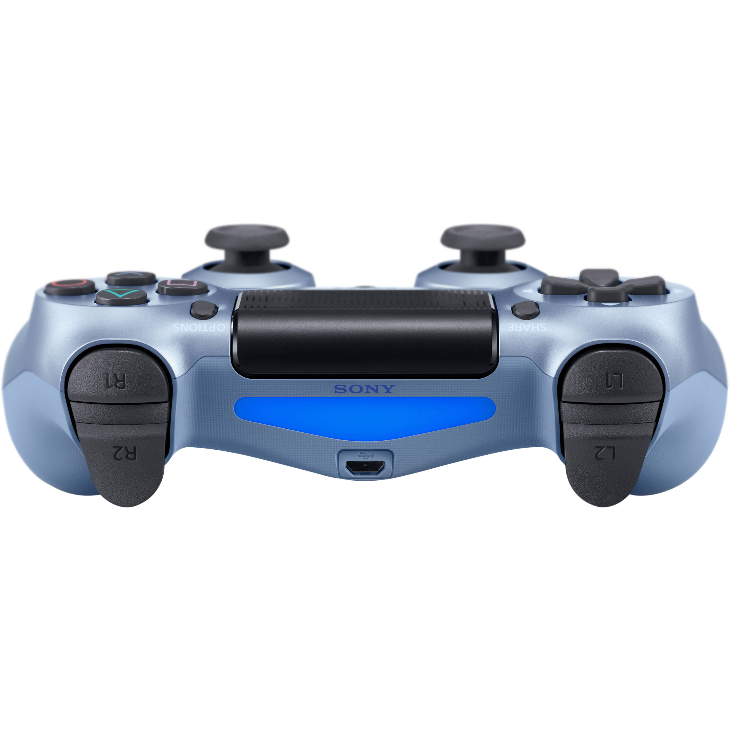 playstation titanium blue controller