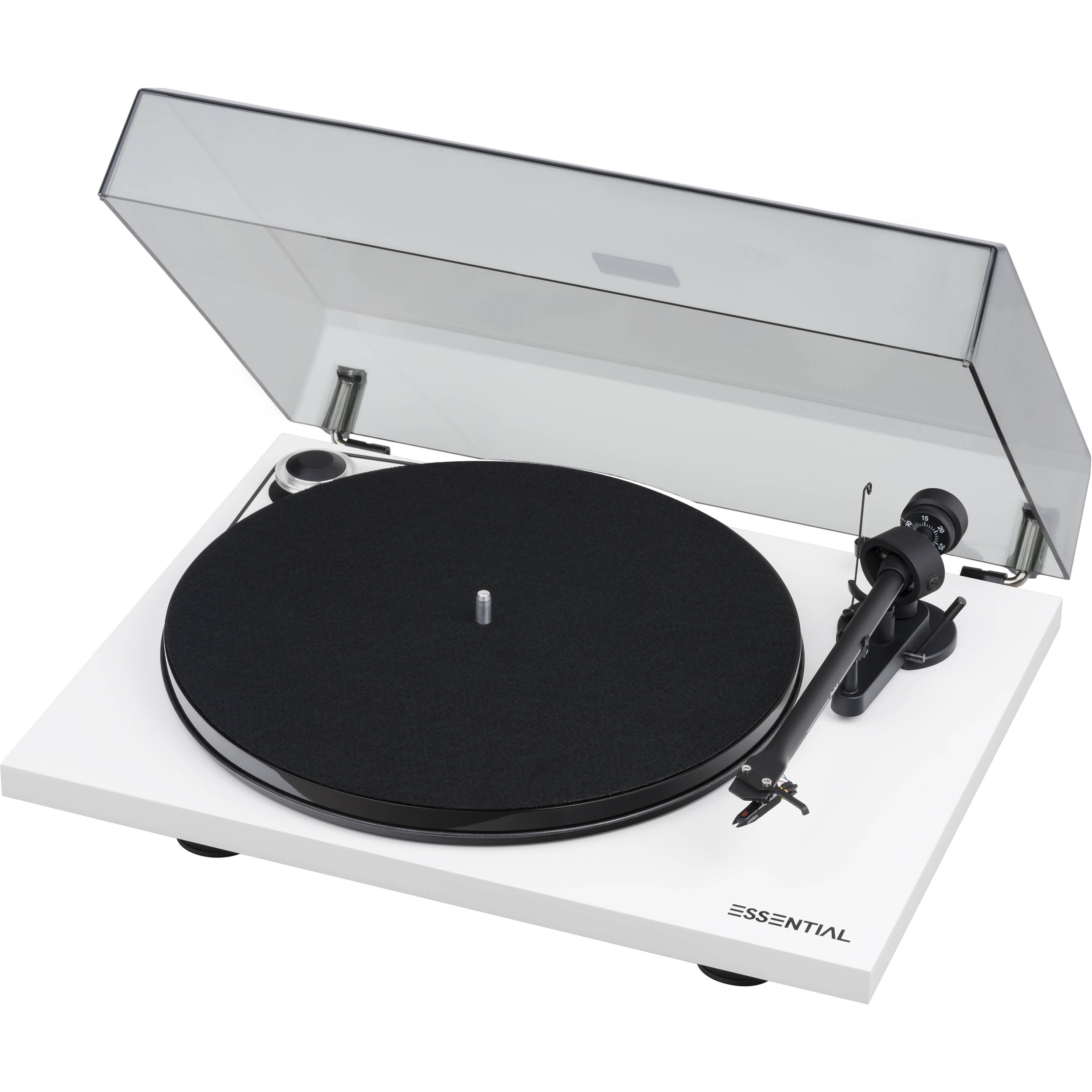 white bluetooth record player