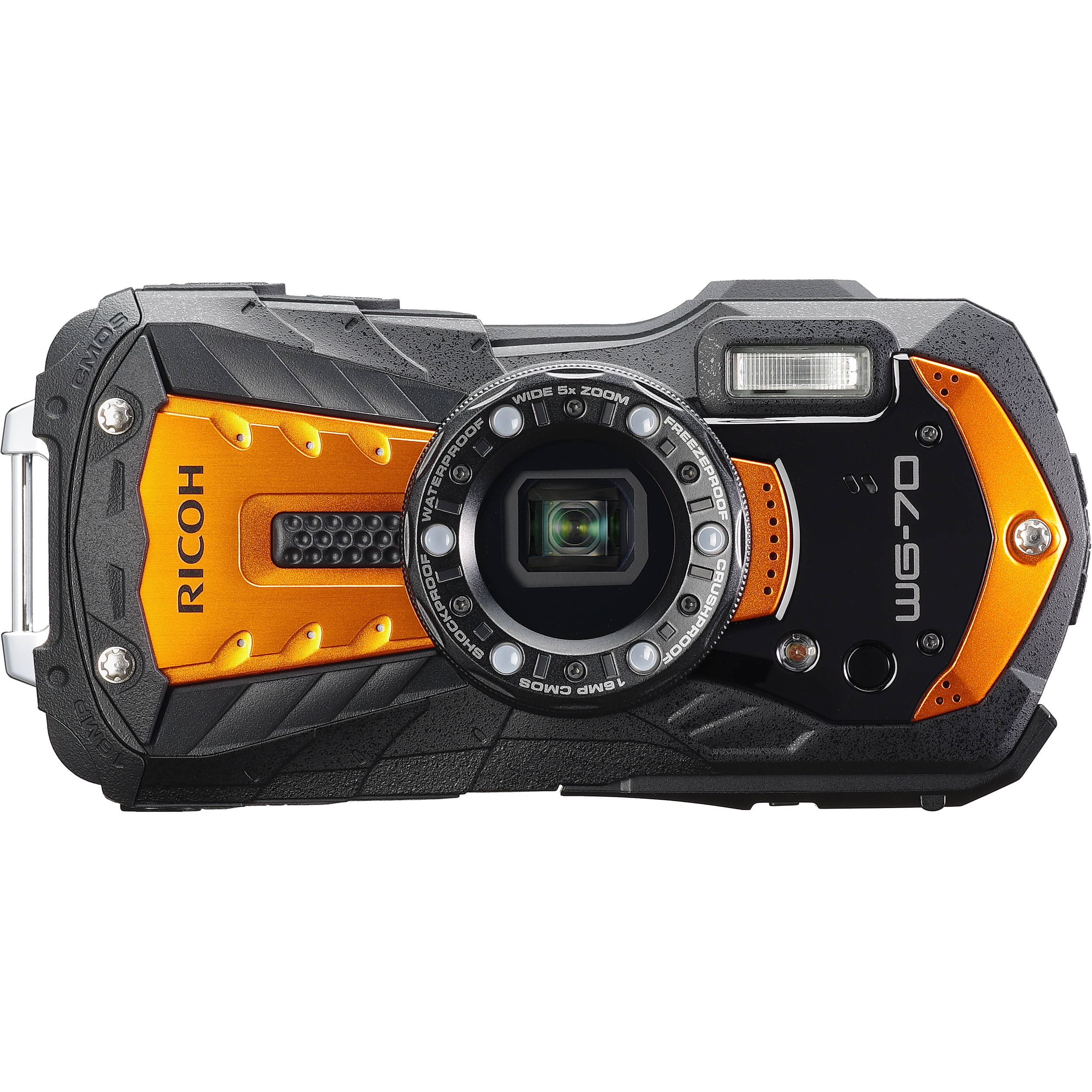 Floating Wrist Strap for Digital Cameras Bright Orange for High Visiablity x 2