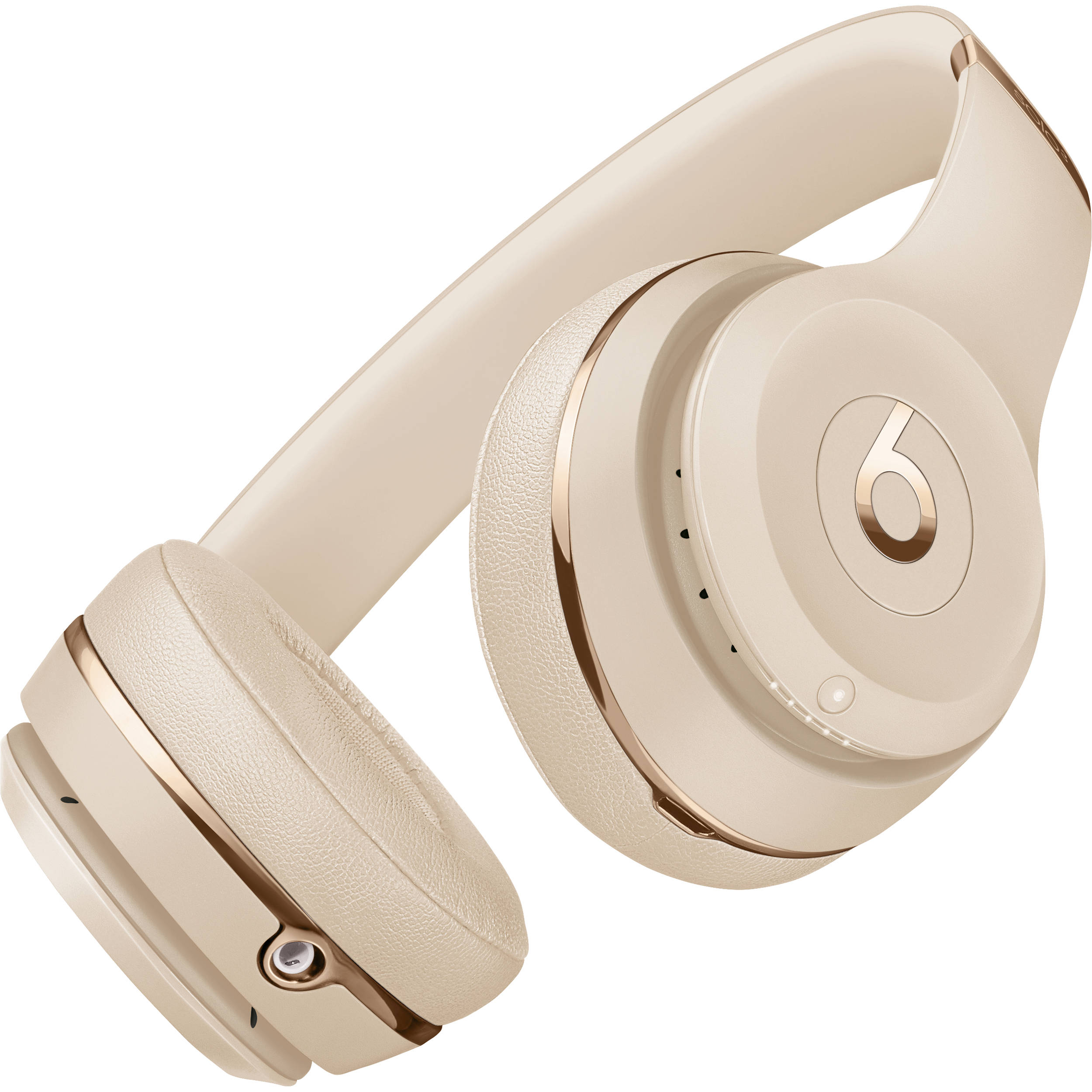 gold beats solo 3 wireless headphones