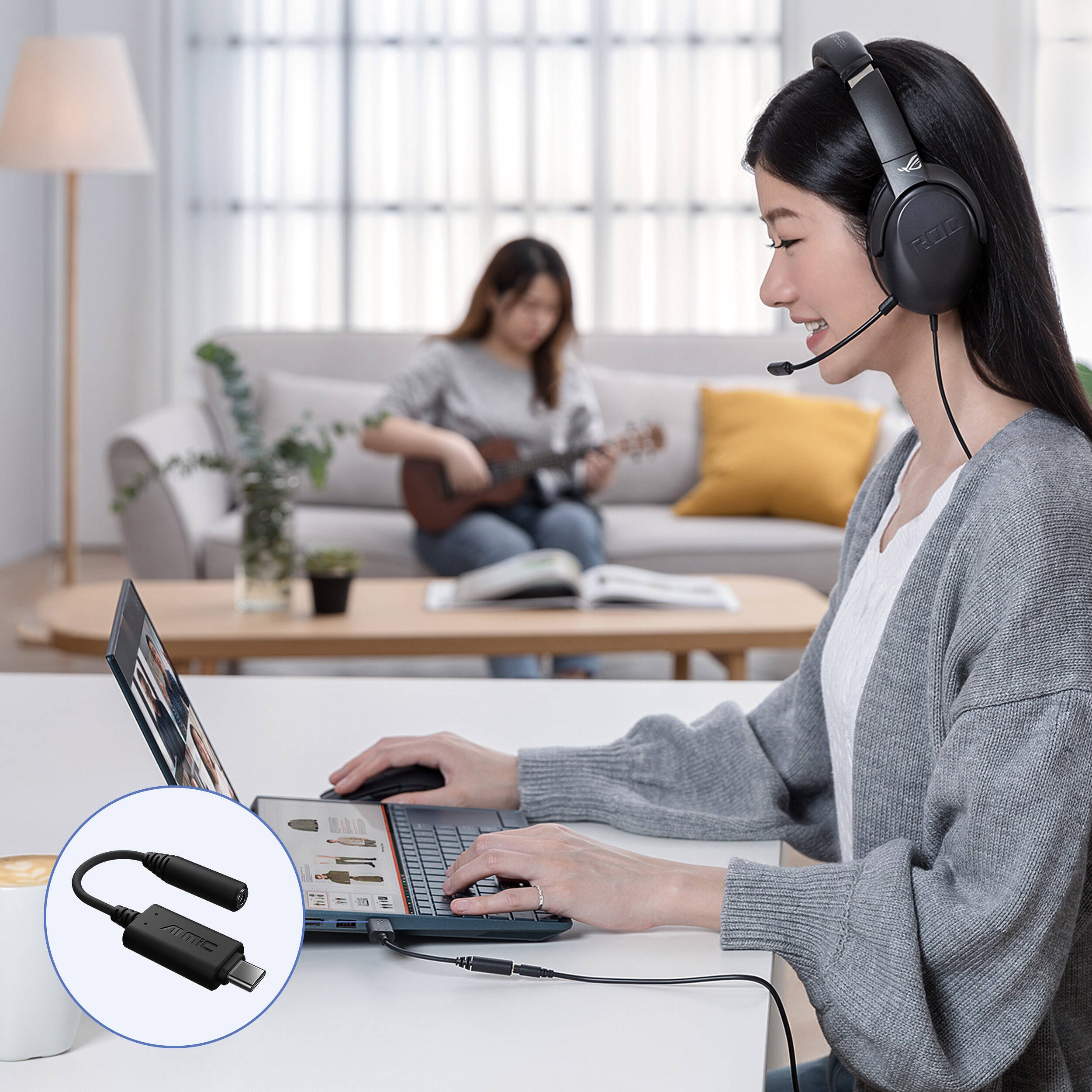 ai noise cancelling microphone