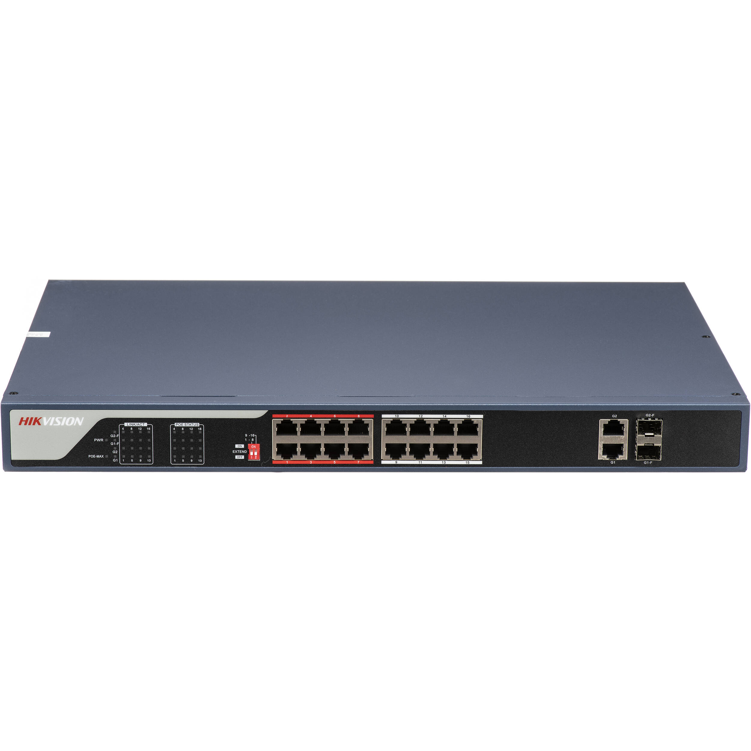 Hikvision 16 Port 10 100 Mb S Poe Compliant Ds 3e0318p E B H