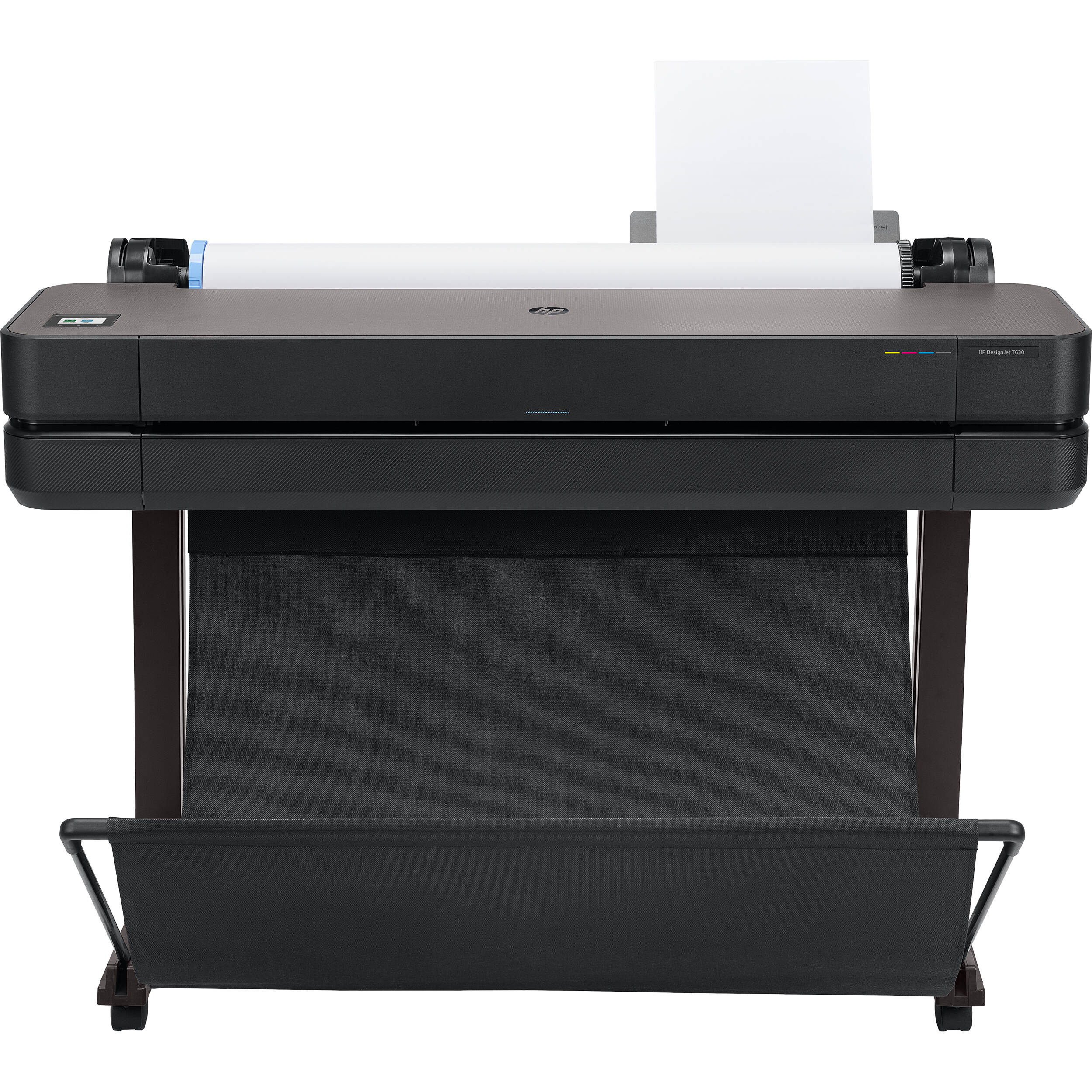 hp designjet t630 large format wireless plotter printer