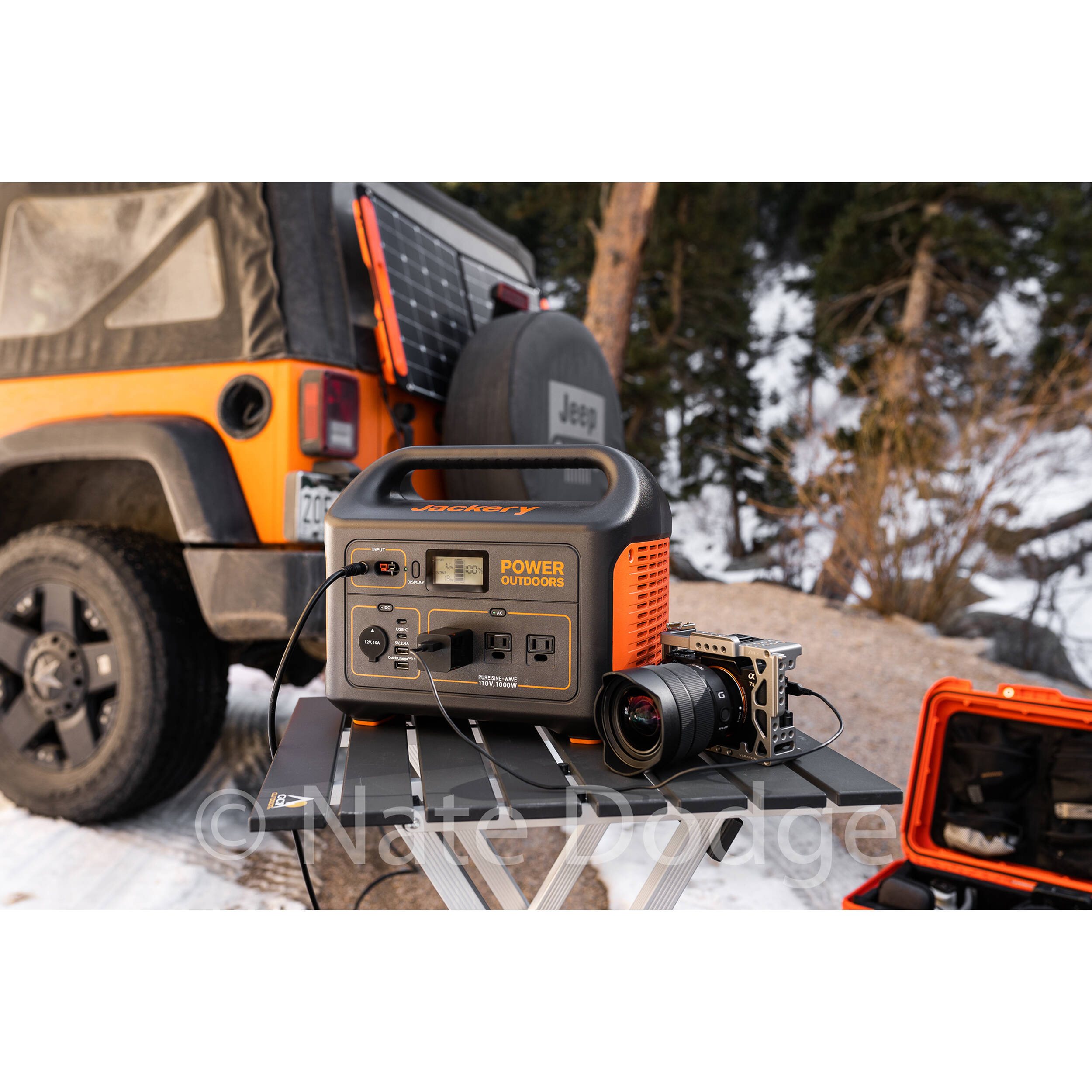 Jackery Explorer 1000 Portable Power Station Hte053 B H Photo