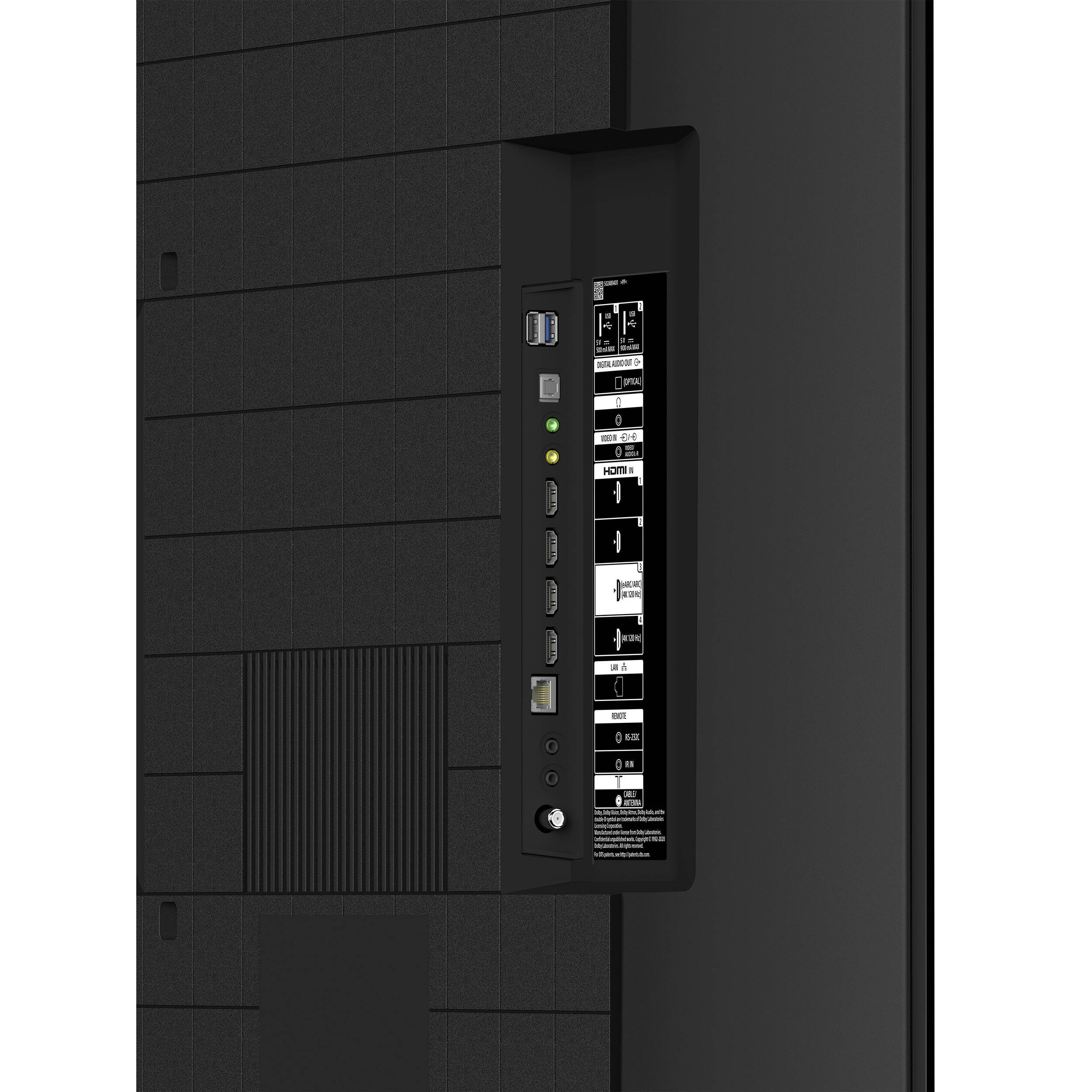 Tv Rear Socket Types Chart Need cable management advice for a TV : r/hometheater