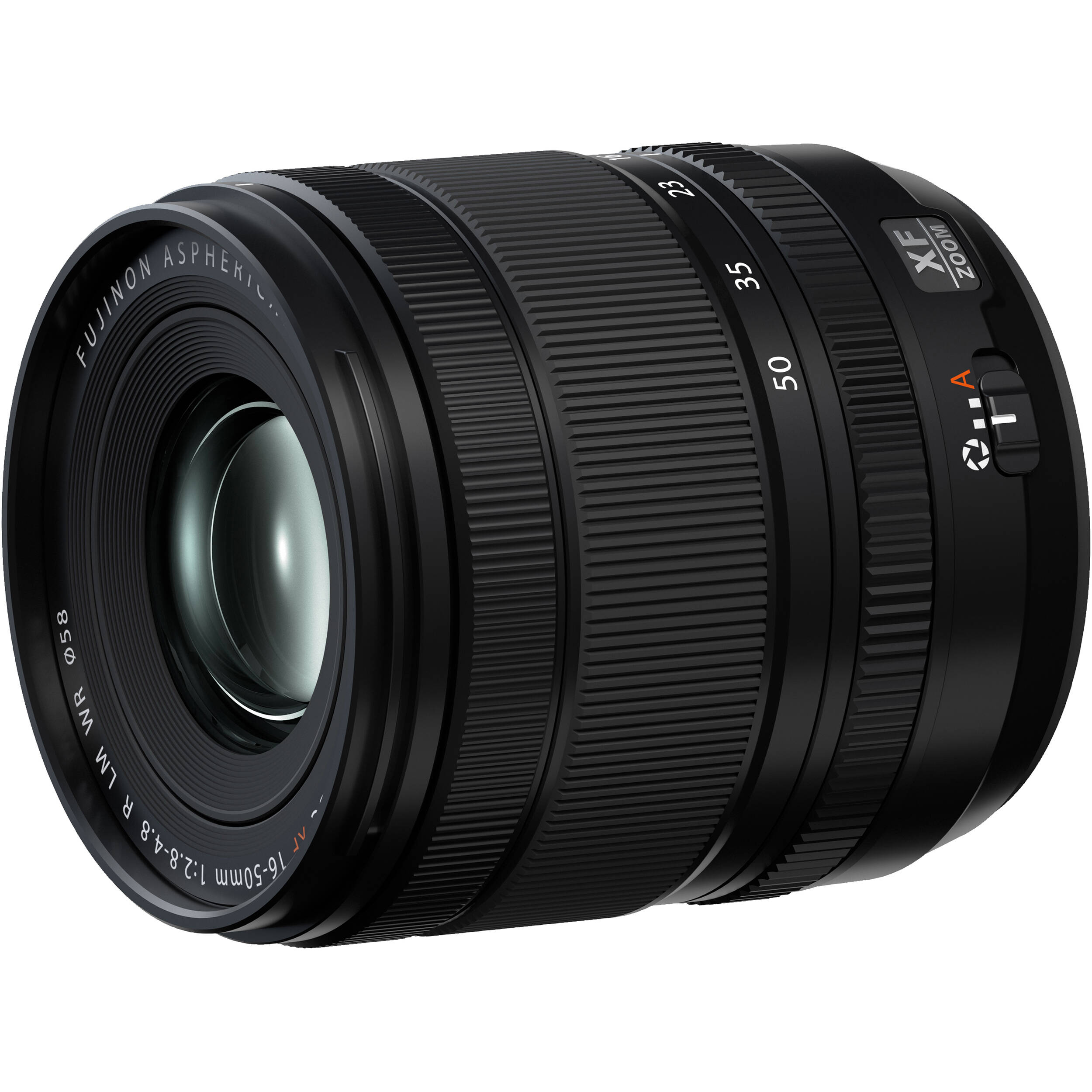 Ống kính XF 16-50mm | Tiêu cự linh hoạt | Chính hãng - mặt sau và phụ kiện đi kèm