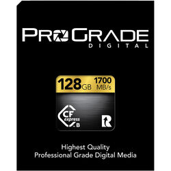 ProGrade Digital 128GB CFexpress 2.0 Type B Gold Memory Card 