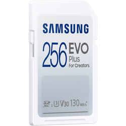 Samsung 256GB EVO Plus UHS-I SDXC Memory Card