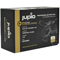 Jupio ProLine NP-F970/L-Series 10,050mAh Camcorder Battery