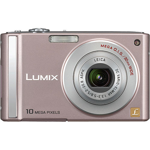 Panasonic Lumix DMC-FS20 Digital Camera (Pink) DMC-FS20P B&H