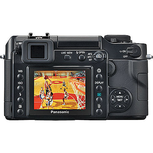 Panasonic Lumix DMC-L1 SLR Digital Camera (Black) DMC-L1K B&H