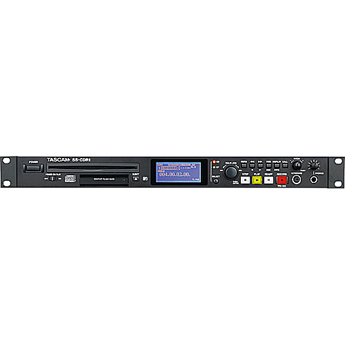 TASCAM SS-CDR1 Rack Mount Compact Flash/CD Recorder SS-CDR1 B&H