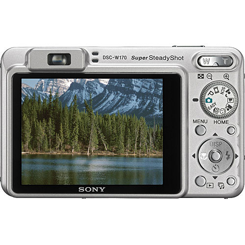 Sony Cyber-shot DSC-W170 Digital Camera (Silver) DSCW170 B&H
