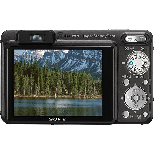 Sony Cyber-shot DSC-W170 Digital Camera (Black) DSCW170/B B&H