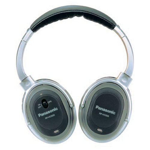 Panasonic RP-HC500 - Noise-Cancelling Stereo Headphones RP-HC500