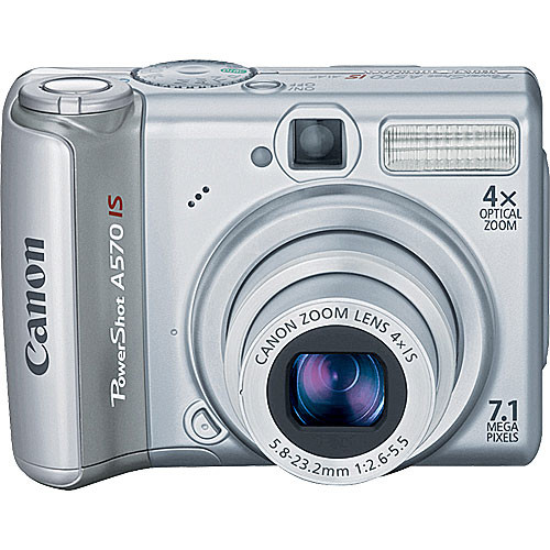 Canon PowerShot A570 IS Digital Camera 1773B001 B&H Photo Video