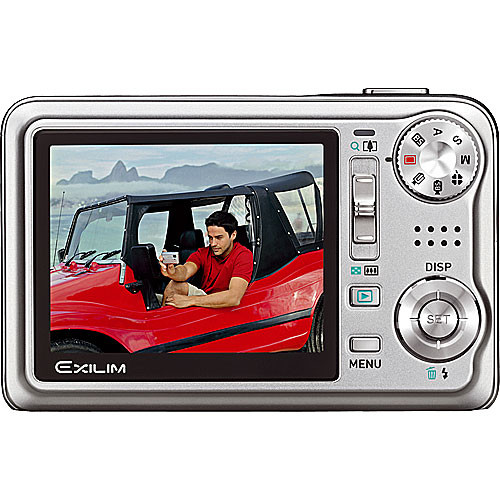 Casio Exilim Hi-Zoom EX-V7 Digital Camera (Silver) EXV7SRDBA B&H