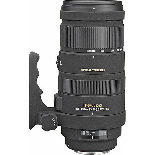 Sigma 120-400mm f/4.5-5.6 DG OS HSM APO Autofocus Lens 728101