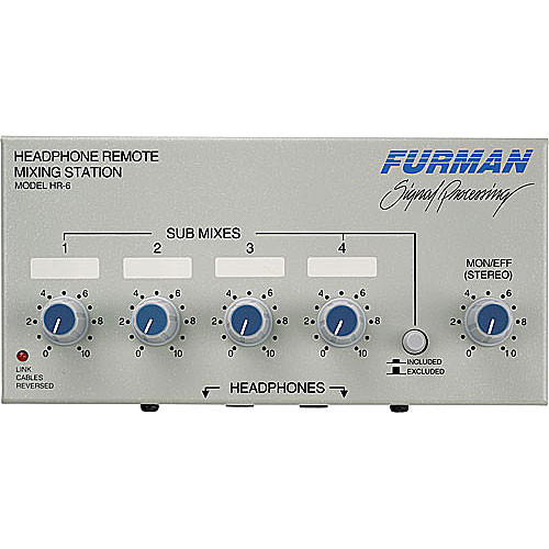 最新品好評FURMAN HDS-6 キューボックスシステム 配信機器・PA機器・レコーディング機器
