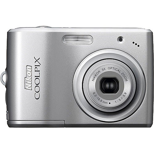 Nikon Coolpix L14 Digital Camera (Silver) 25587 B&H Photo Video