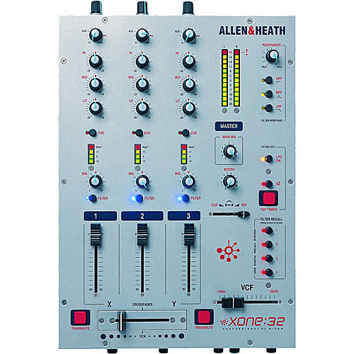 Allen & Heath XONE:32 Six-Channel Club DJ Mixer XONE:32 B&H