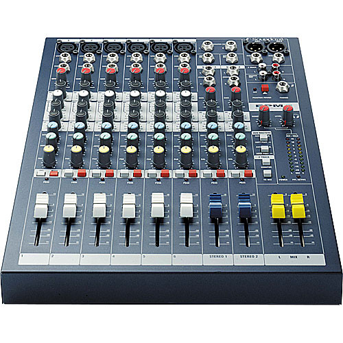 Soundcraft EPM 6 - 6 Mono + 2 Stereo Audio Console RW5734US B&H