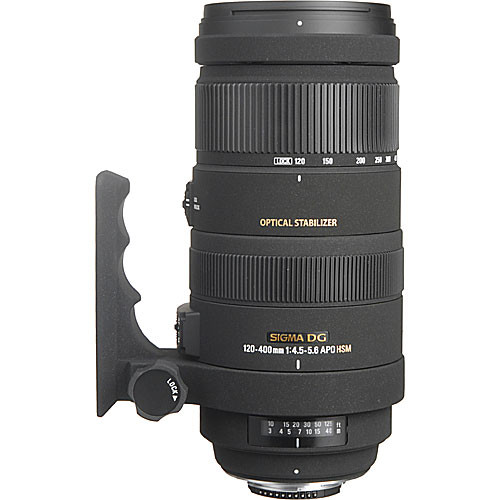 Sigma 120-400mm f/4.5-5.6 DG OS HSM APO Autofocus Lens for Nikon AF