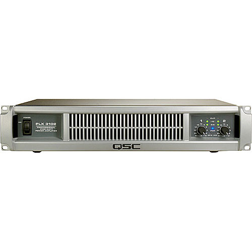 QSC PLX-3102 - Stereo Power Amplifier - 600W per Channel PLX3102