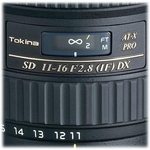 Tokina 11-16mm f/2.8 AT-X 116 Pro DX Autofocus Lens ATX116PRODXN