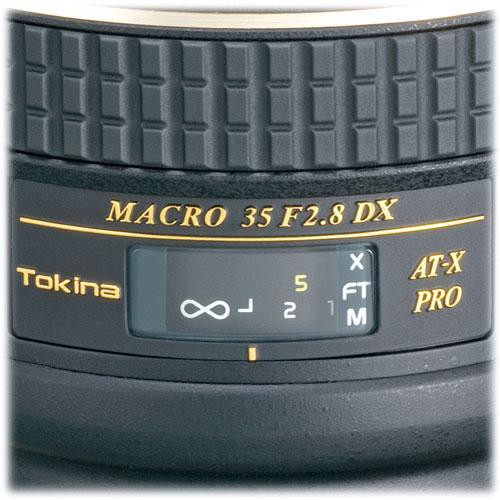 Tokina 35mm f/2.8 AT-X M35 Pro DX Macro Autofocus ATXM35PRODXC