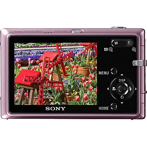 Sony Cyber-shot DSC-T20 Digital Camera (Pink) DSCT20P B&H Photo