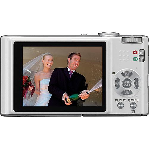 Panasonic Lumix DMC-FX37 Digital Camera (White) DMC-FX37W B&H