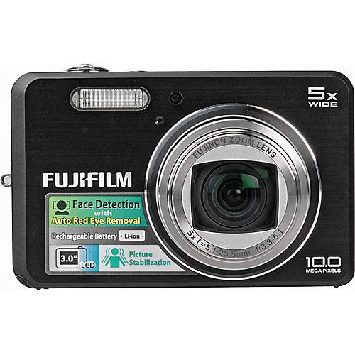 FUJIFILM FinePix J150w Digital Camera (Black) 15841966 B&H Photo