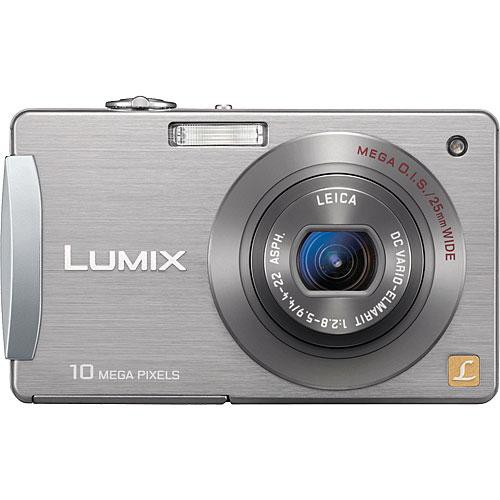 Panasonic Lumix DMC-FX500 Digital Camera (Silver) DMCFX500S B&H