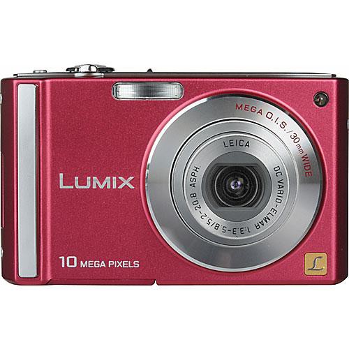 Panasonic Lumix DMC-FS20 Digital Camera (Red) DMC-FS20R B&H