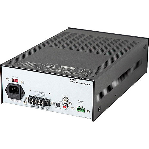 AtlasIED PA601 60W Single-Channel Power Amplifier